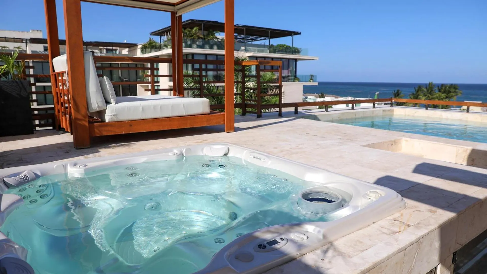 Atc18 2Bed Ocean View Penthouse With Jacuzzi And Private Pool Apartment Playa del Carmen