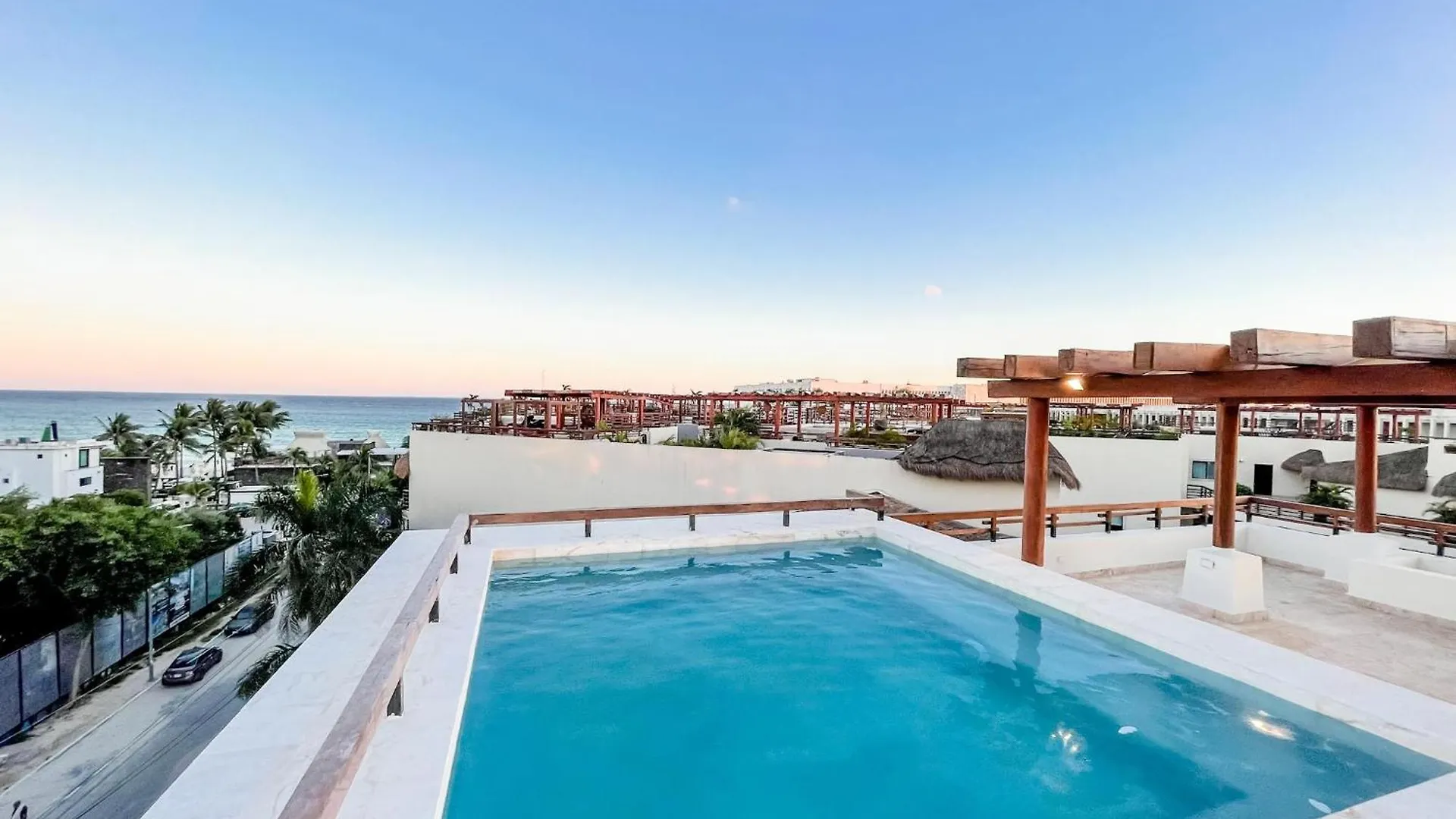 Atc18 2Bed Ocean View Penthouse With Jacuzzi And Private Pool Apartment Playa del Carmen 0*,