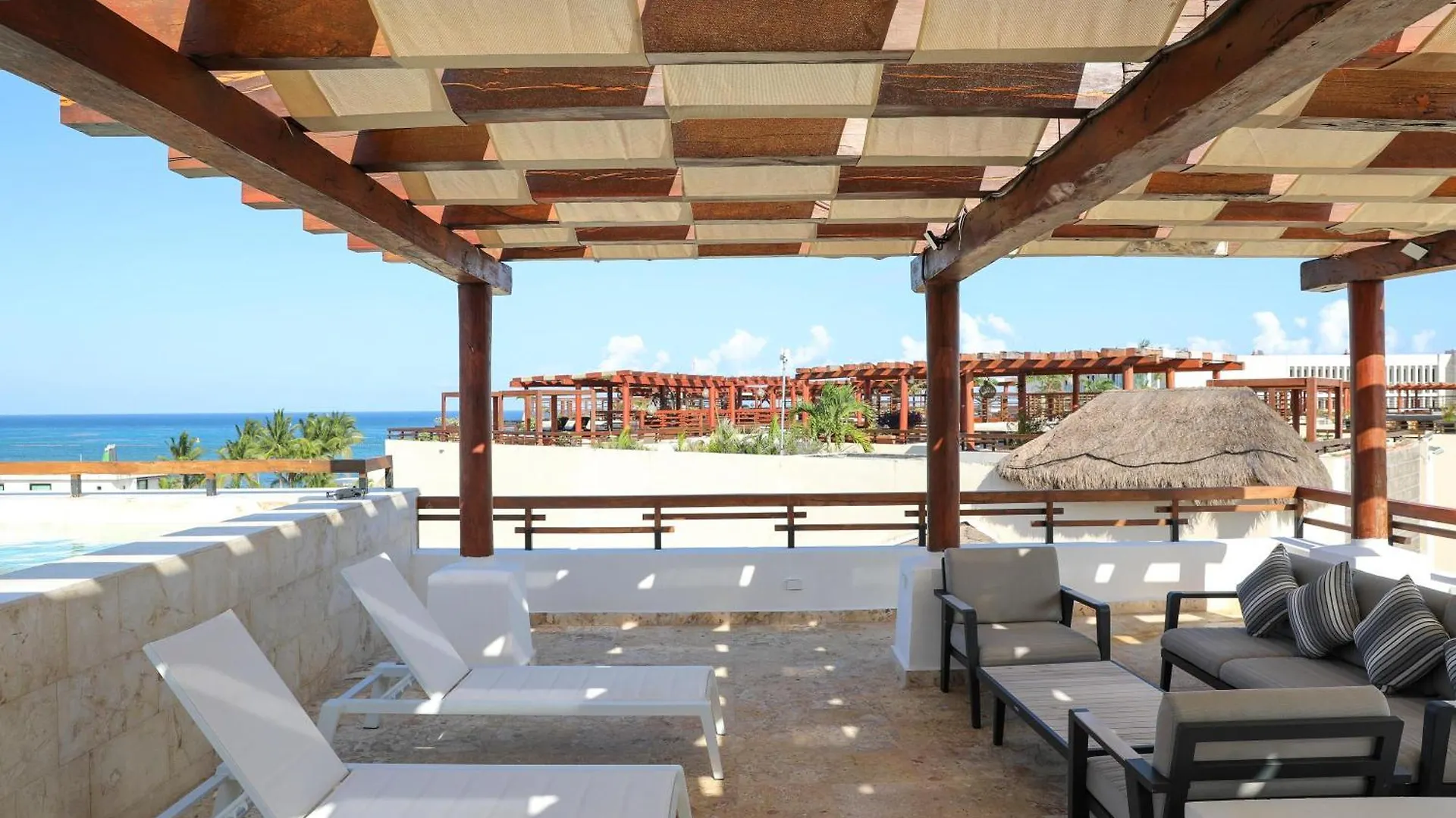 Atc18 2Bed Ocean View Penthouse With Jacuzzi And Private Pool Apartment Playa del Carmen